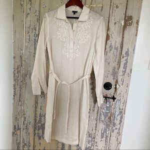 Talbots linen dress